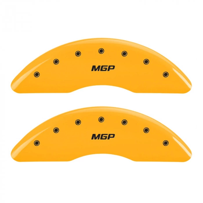 MGP® - Yellow Caliper Covers with MGP Engraving