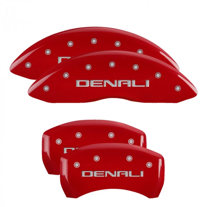 MGP® - Red Caliper Covers with Denali Engraving