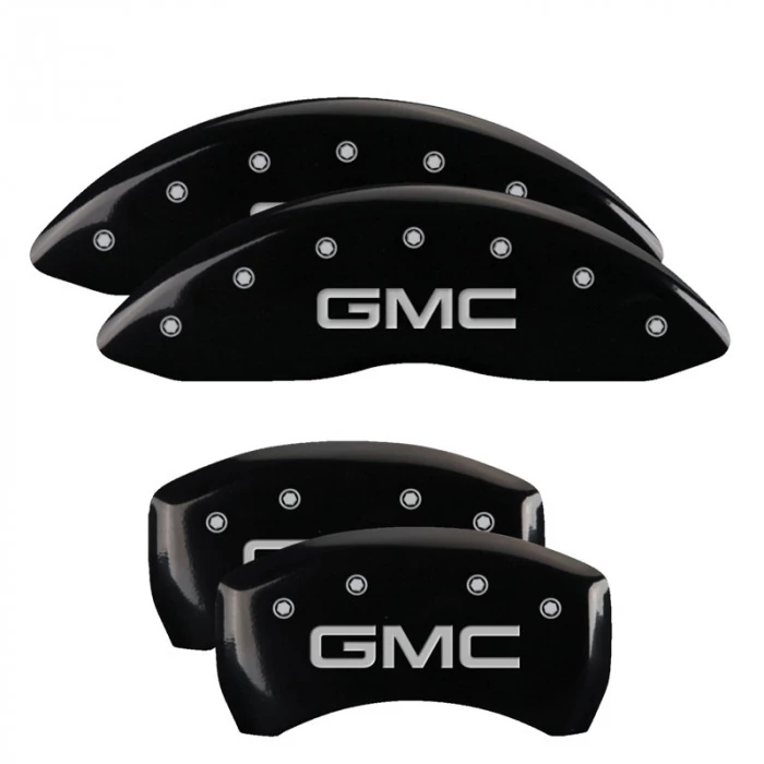 MGP® - Black Caliper Covers with GMC Engraving