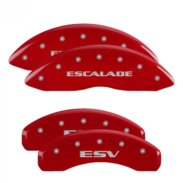 MGP® - Red Caliper Covers with Escalade/ESV Engraving