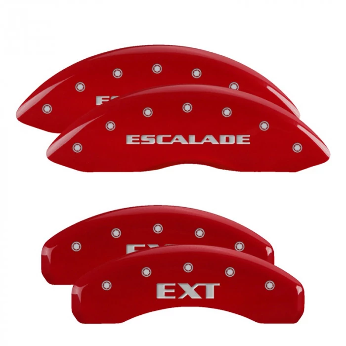 MGP® - Red Caliper Covers with Escalade/EXT Engraving