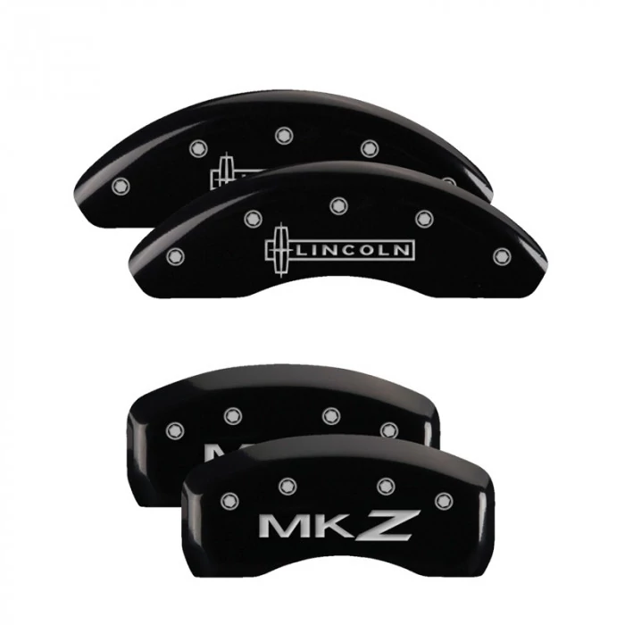MGP® - Black Caliper Covers with Lincoln/MKZ Engraving