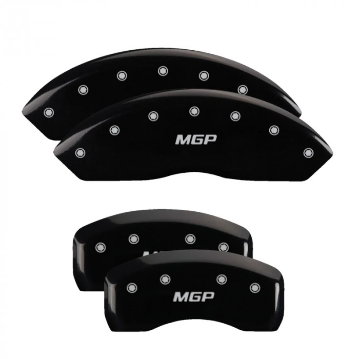 MGP® - Black Caliper Covers with MGP Engraving