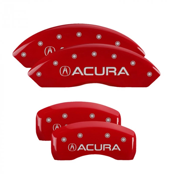 MGP® - Red Caliper Covers with Acura Engraving