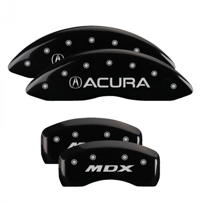 MGP® - Black Caliper Covers with Acura/MDX Engraving