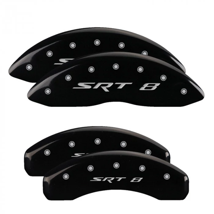 MGP® - Black Caliper Covers with SRT 8 Engraving