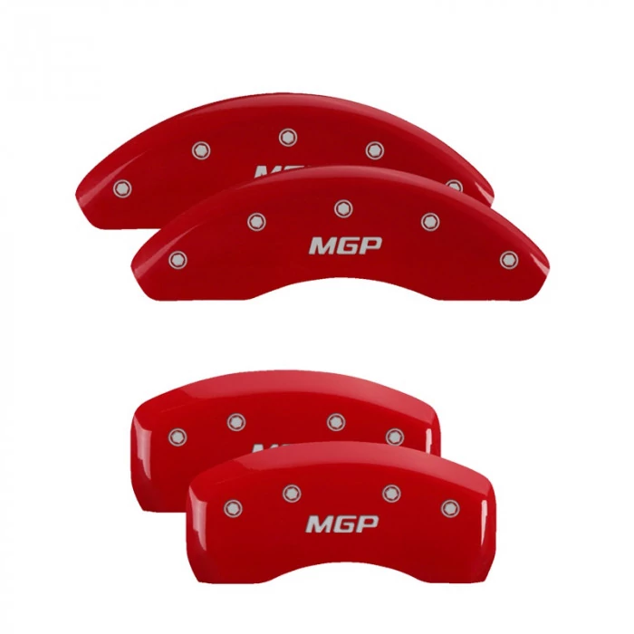 MGP® - Red Caliper Covers with MGP Engraving for Coupe/Convertible/Hatchback/Wagon Models