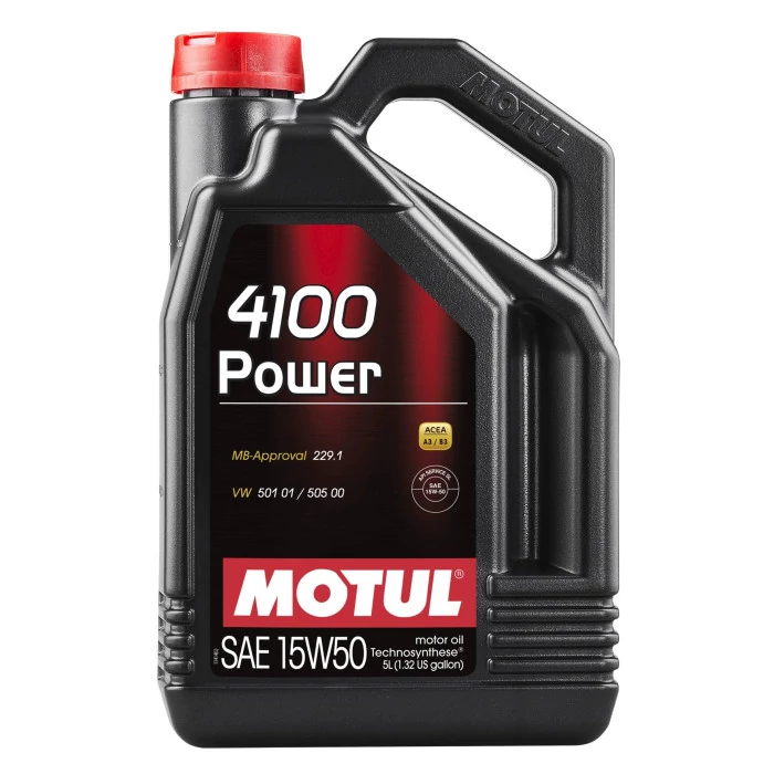 Motul® - 4100 Power 15W-50 5L Motor Oil