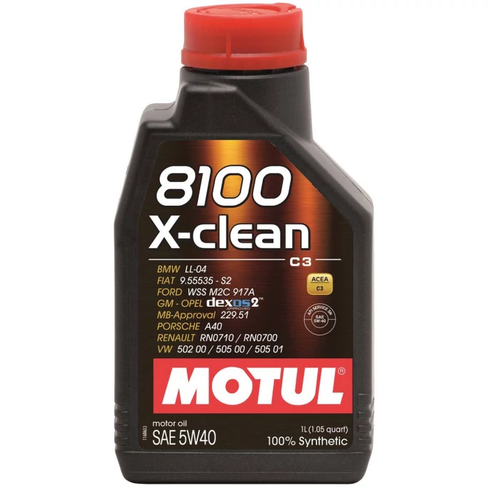 Motul® - 8100 X-Clean 5W-40 1L Motor Oil