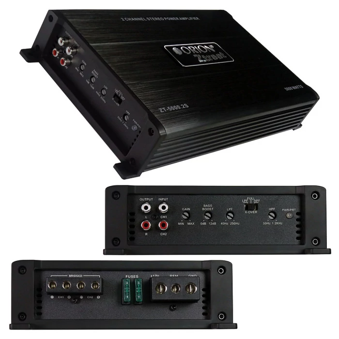 Orion® - Ztreet Series 5000W 2 Channel Class-A/B Amplifier