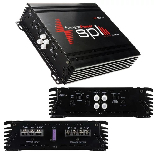 Precision Power® - SPL Series 1500W 2 Channel Class-A/B Amplifier