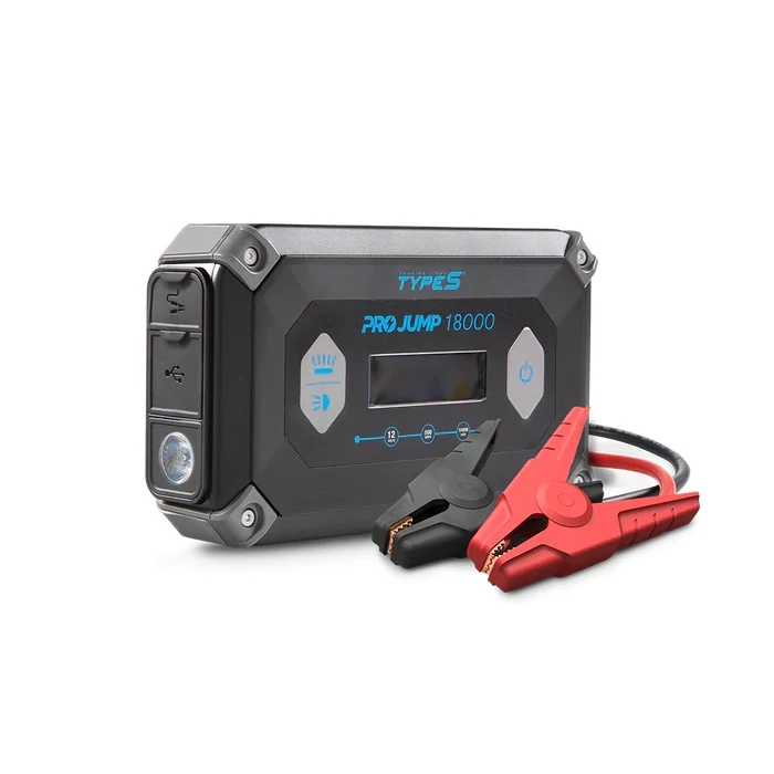Project X® - TYPE S 12V 9.0L ProJump Battery Jump Starter with JumpGuide and 18000 mAh Power Bank