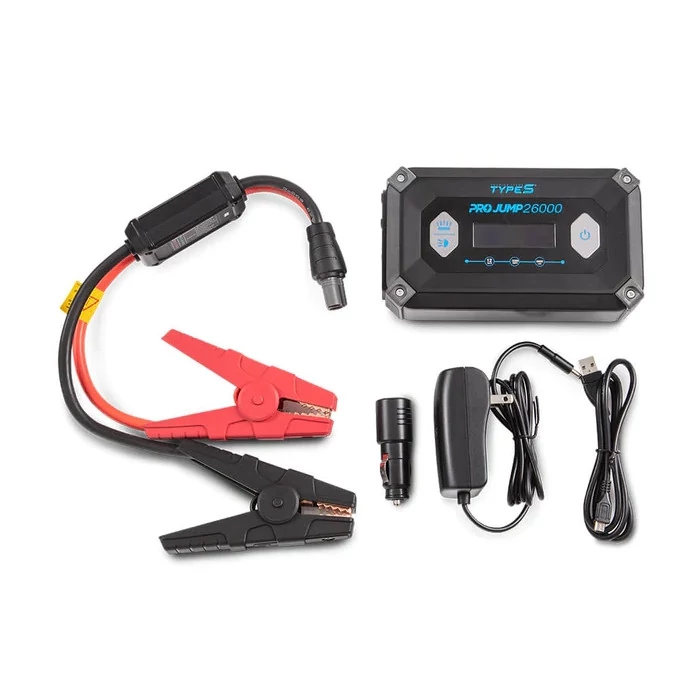Project X® - TYPE S 12V 9.0L ProJump Battery Jump Starter with JumpGuide and 26000 mAh Power Bank