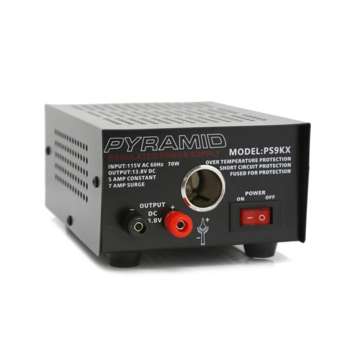Pyramid® - 5 Amp DC Power Supply with Lighter Plug
