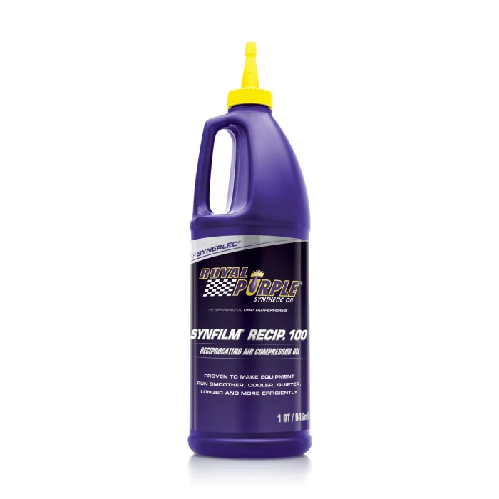 Royal Purple® - Synfilm Recip 100 Reciprocating Air Compressors Oil - 1 Quart Bottle