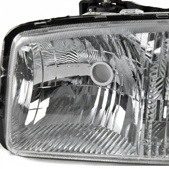 Spec-D - Chrome Euro Headlights with Turn Signal/Parking Lights