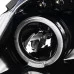 Spec-D - Glossy Black Halo Projector Headlights