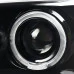 Spec-D - Glossy Black Halo Projector Headlights