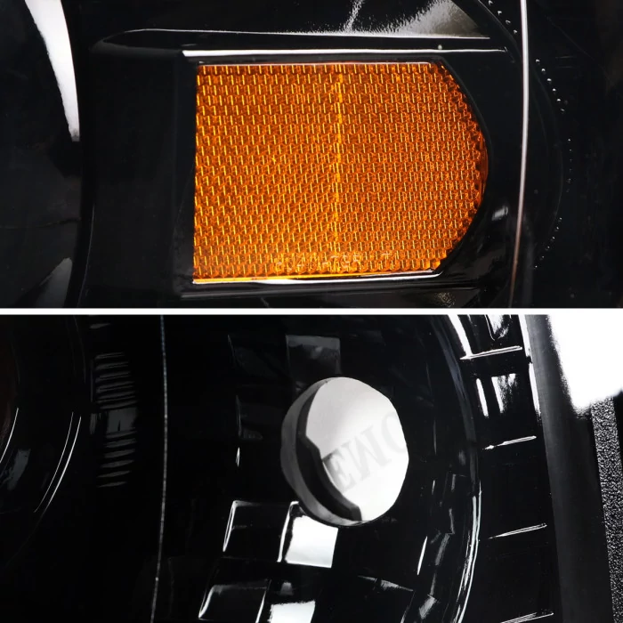 Spec-D - Glossy Black Projector Headlights