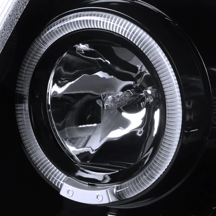 Spec-D - Glossy Black/Smoke Projector Headlights