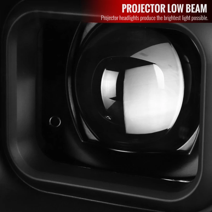 Spec-D - Black Projector Headlights