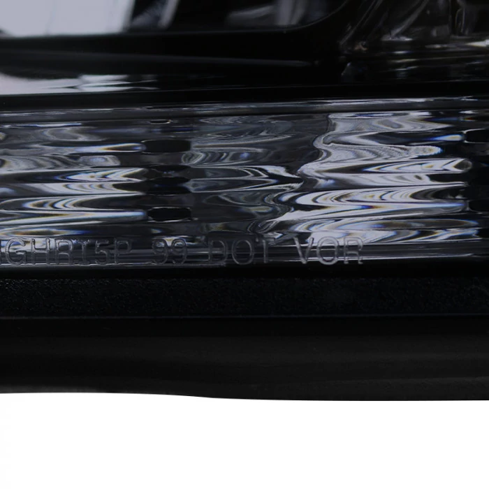 Spec-D - Black/Smoke Projector Headlights with Switchback LED DRL
