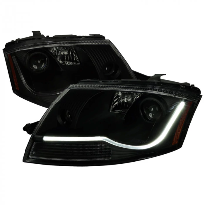 Spec-D - Black/Smoke Projector Headlights