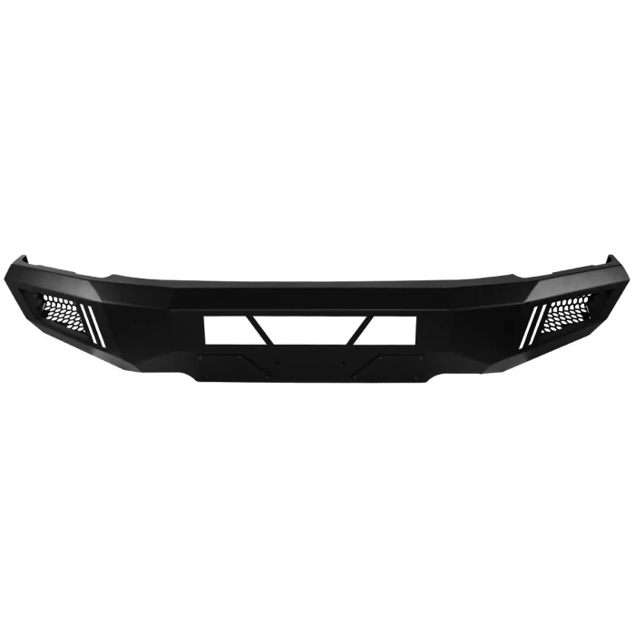 Spec-D - Full Width Black Powder Coat Front HD Bumper