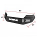 Spec-D - Full Width Black Powder Coat Front HD Bumper