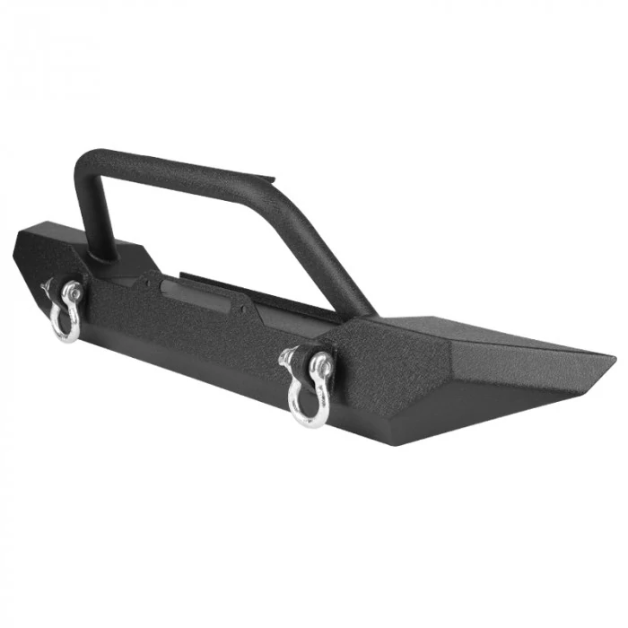 Spec-D - Full Width Black Powder Coat Front HD Bumper