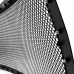 Spec-D - 1-Pc Rivet Style Black Mesh Main Grille