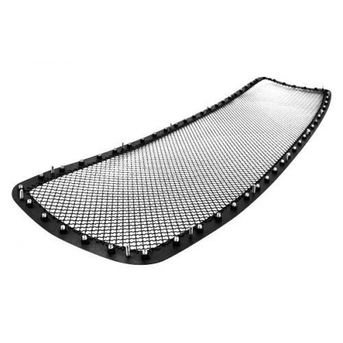 Spec-D - 1-Pc Rivet Style Black Mesh Main Grille