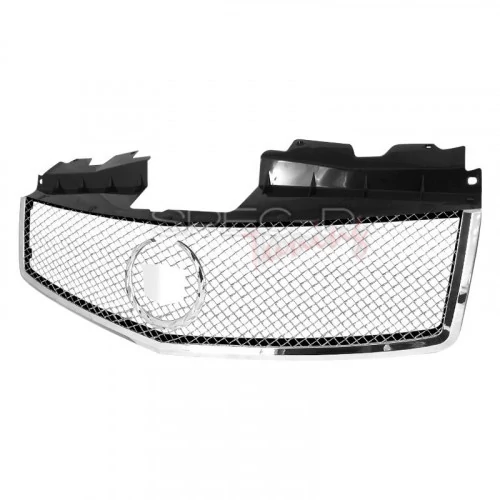 Spec-D - 1-Pc Chrome Mesh Main Grille