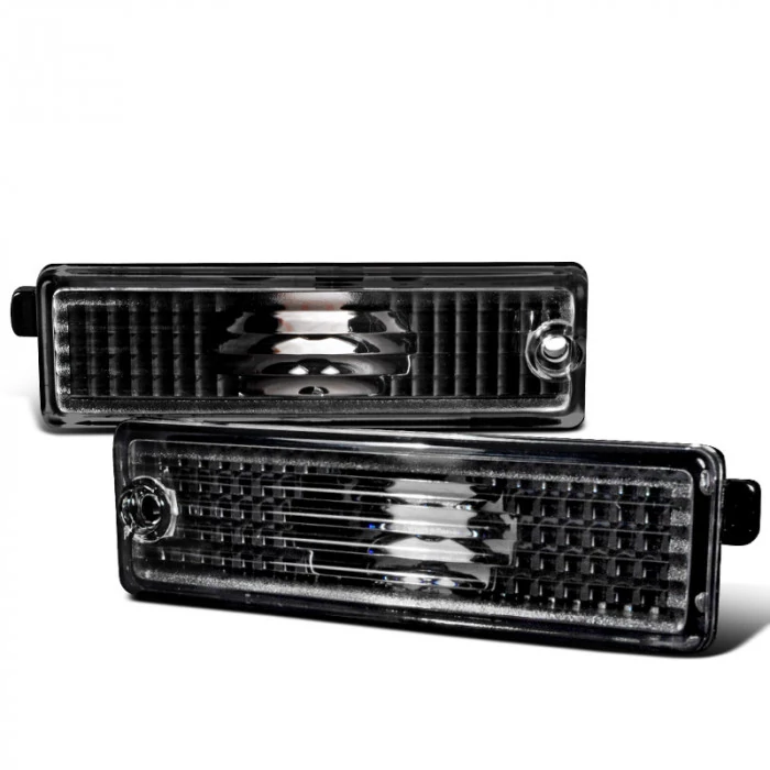 Spec-D - Rear Black/Smoke Factory Style Side Marker Lights