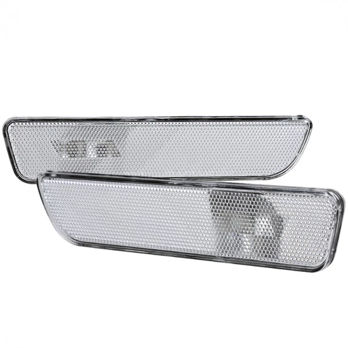 Spec-D - Rear Chrome Factory Style Side Marker Lights