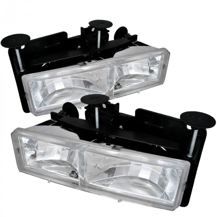 Spec-D - Chrome Euro Headlights