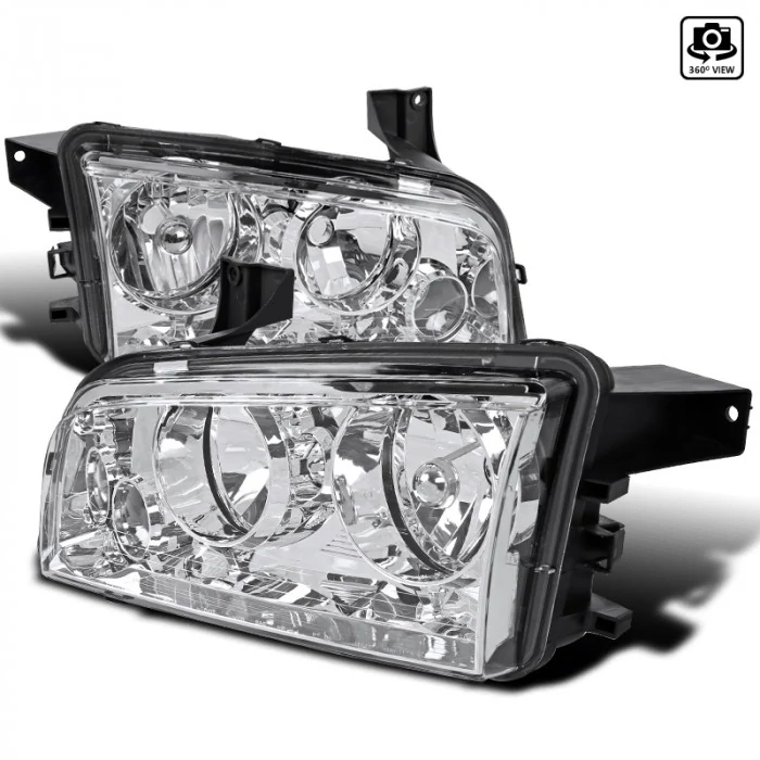 Spec-D - Chrome Factory Style Headlights