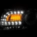 Spec-D - Chrome Projector Headlights with LED Turn Signal and DRL