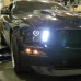 Spec-D - Black Halo Projector Headlights with Parking LEDs