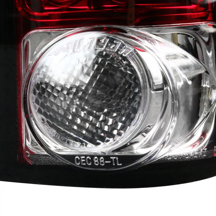 Spec-D - Chrome/Red LED Tail Lights