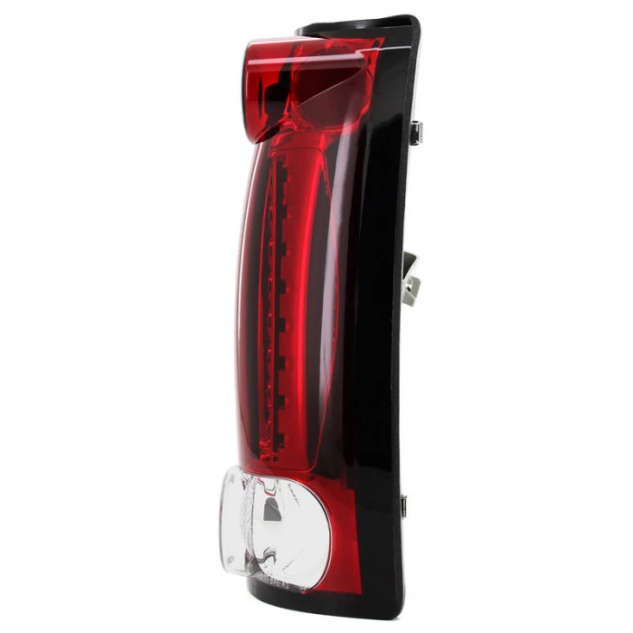 Spec-D - Chrome/Red LED Tail Lights