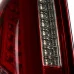 Spec-D - Chrome Red/Smoke Fiber Optic LED Tail Lights