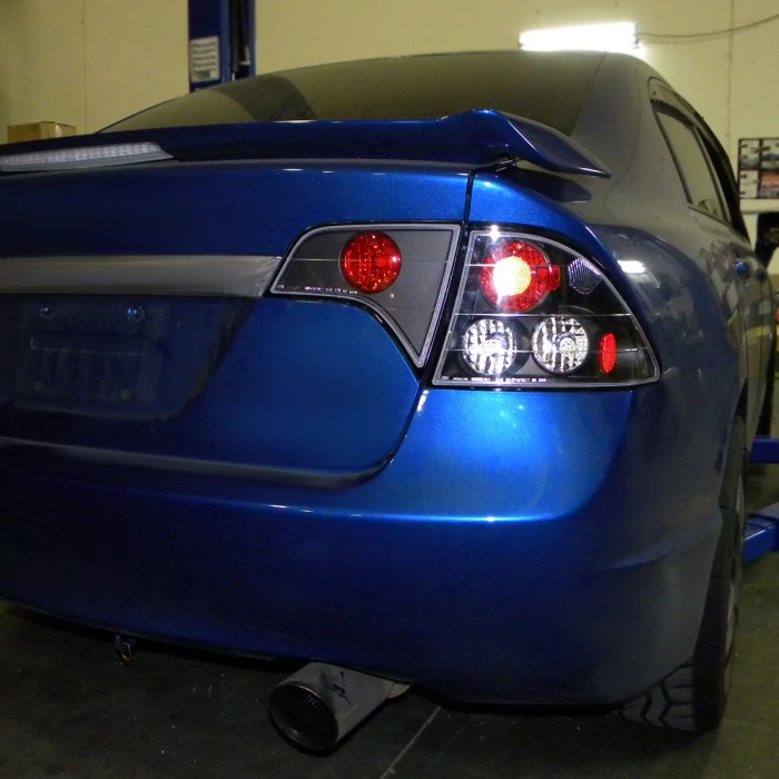 Spec-D - Black/Red Altezza Euro Tail Lights
