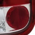 Spec-D - Chrome/Red LED Tail Lights