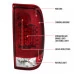 Spec-D - Chrome/Red LED Tail Lights