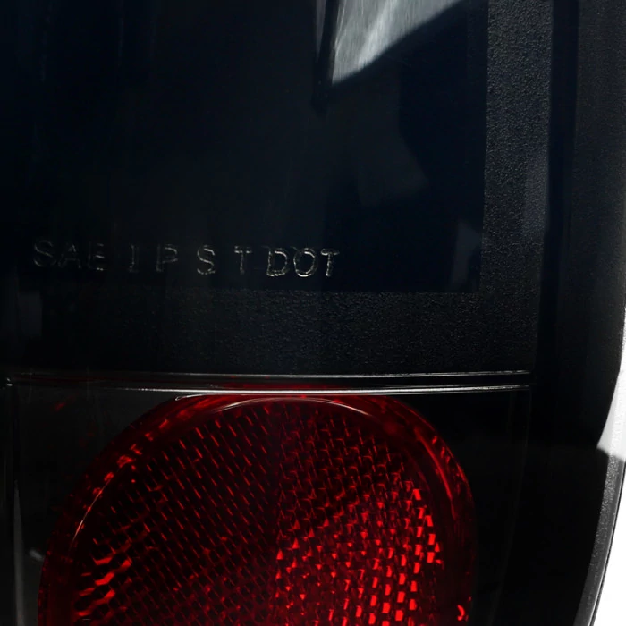 Spec-D - Gloss Black/Smoke LED Tail Lights