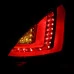 Spec-D - Chrome/Smoke Fiber Optic LED Tail Lights