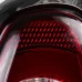 Spec-D - Chrome/Red Fiber Optic LED Tail Lights