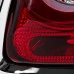 Spec-D - Chrome/Red Fiber Optic LED Tail Lights