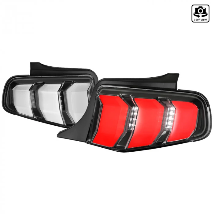 Spec-D - Black LED Tail Lights